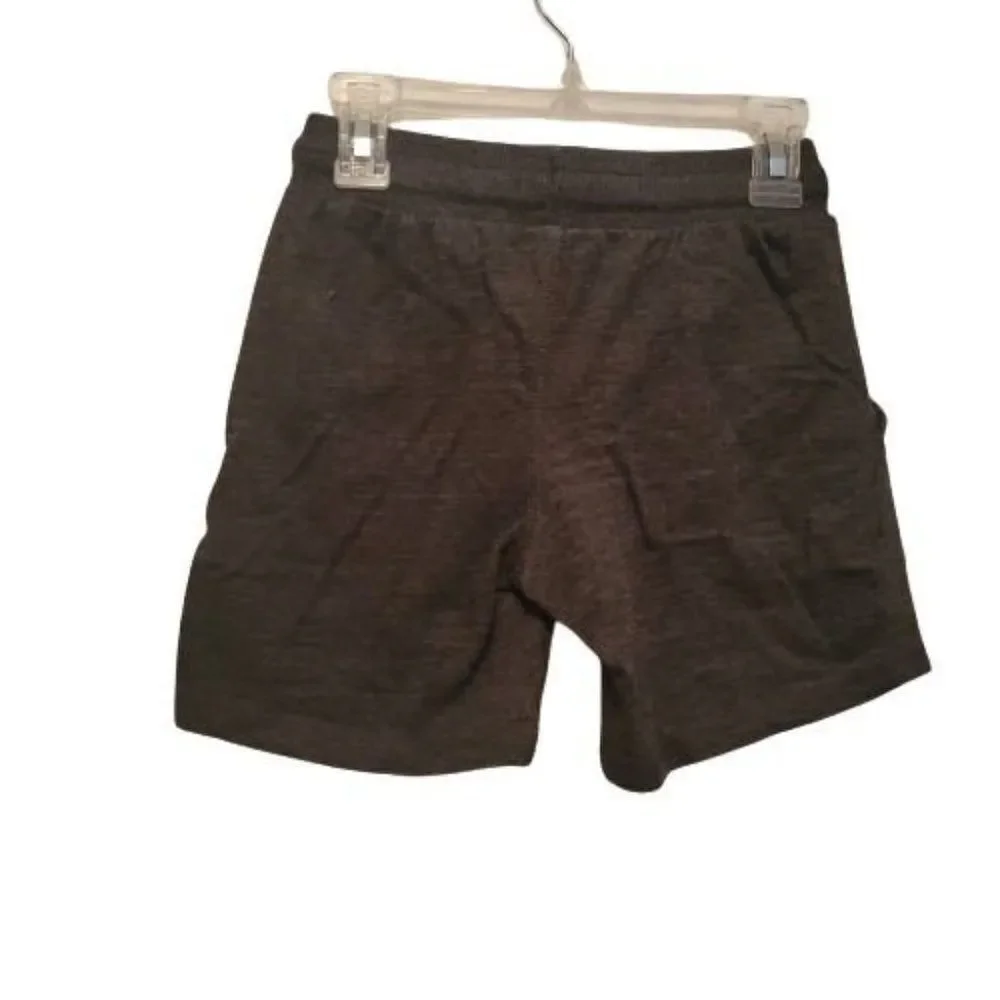 Faze 1 Boys Gray Slash Pockets Elastic Waist Drawstring Jogger Shorts Size 5